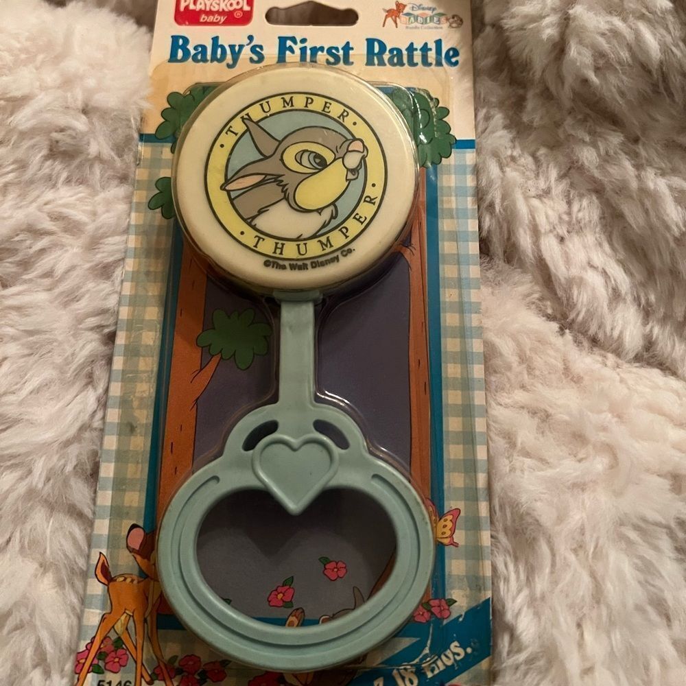 VTg 92 Playskool Disney Thumper Rattle New